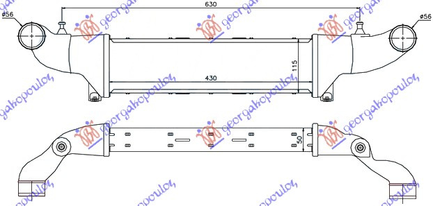Interkuler 2,0i-16V COM.-2,2CDi-2,5TDi43x11