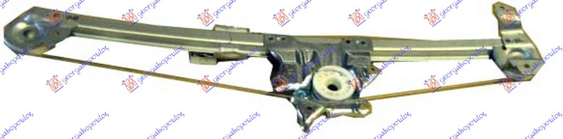 Ngritës/rregullator për dritaren e pasme elektrik 96- (pa motor)