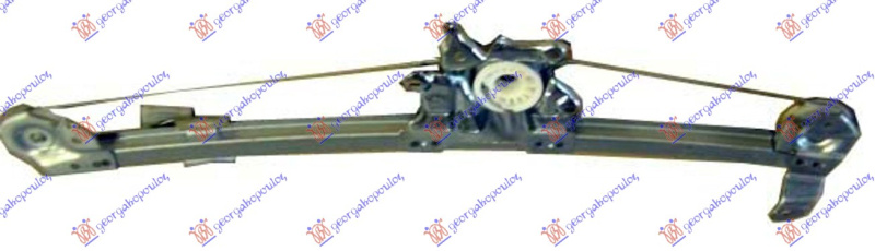 Ngritës/rregullator për dritaren e pasme elektrik 96- (pa motor)