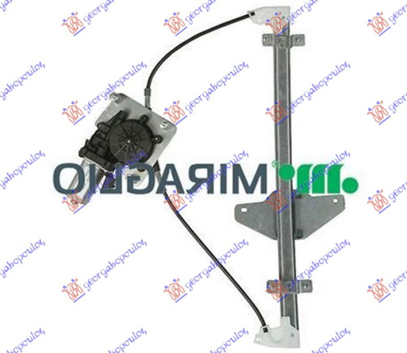 Ngritës/rregullator për dritaren e përparme elektrik (pa motor) (А cilësi)