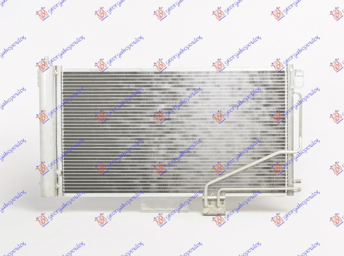 Radiator i kondicionerit të gjitha modelet dizel (64x37) VALV12m