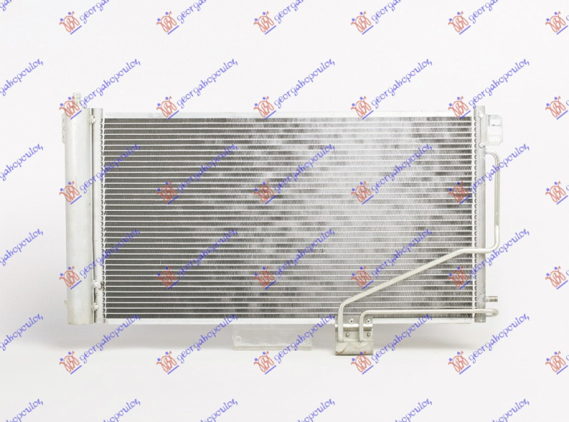 Radiator i kondicionerit të gjitha modelet dizel (64x37) VALV12m