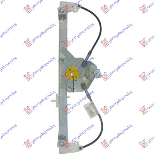 Ngritës/rregullator për dritaren e pasme elektrik (pa motor) (А cilësi)
