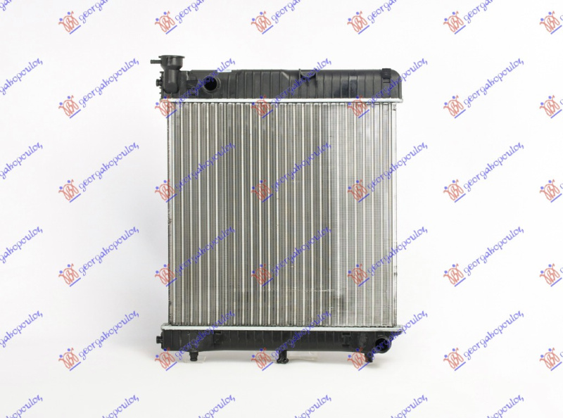 Radiator për motor 2,4cc dizel 86- (47,5x51,8)