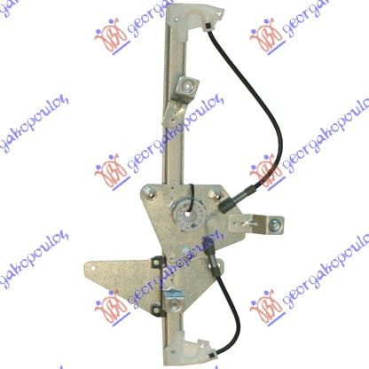 Ngritës/rregullator për dritaren e pasme elektrik (karavan) (pa motor) (А cilësi)