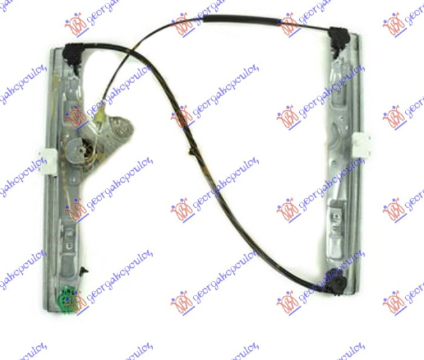 Ngritës/rregullator për dritaren e përparme elektrik 3 dyer (pa motor) (А cilësi)