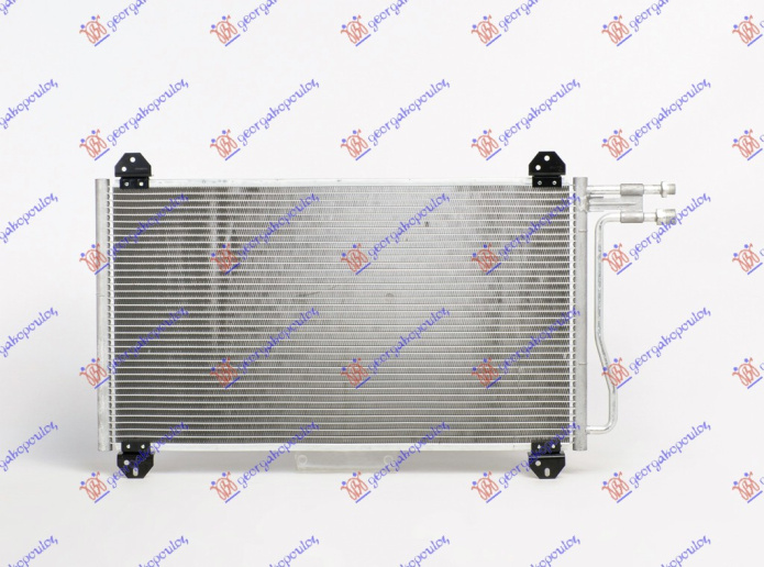 Radiator i kondicionerit (63x38x16) 2.2i 16v-2.3D-2.9Td