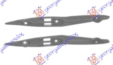 Shtërngues/mbajtës për parakolpin e përparmë set (plastik)