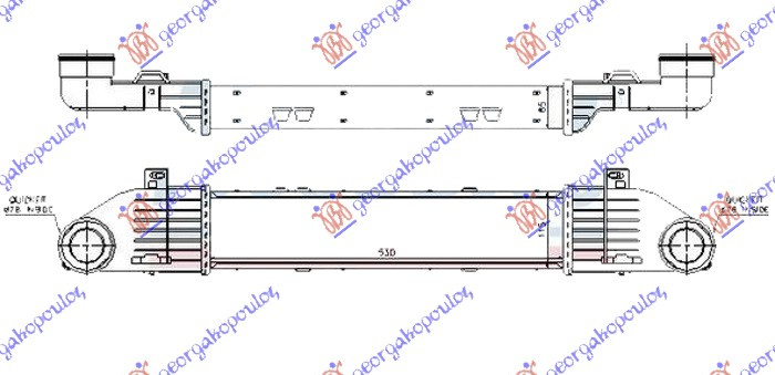 Interkuler 3.2 CDi dizel (530x115x65)