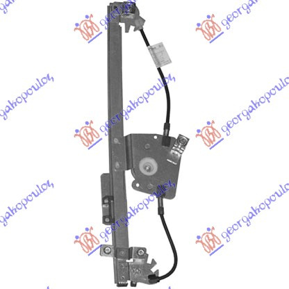 Ngritës/rregullator për dritaren e pasme elektrik (pa motor) (А cilësi)