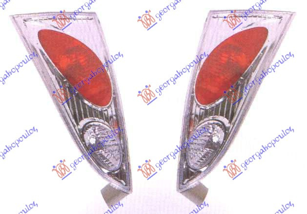 Drita stop set krom (lexus)