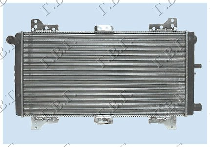 Radiator për motor 1,1-1,3-1,6xΡ3 (60x31)