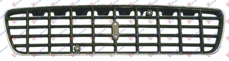 Maskë pvc/grilë (kornizë krom) (-05)