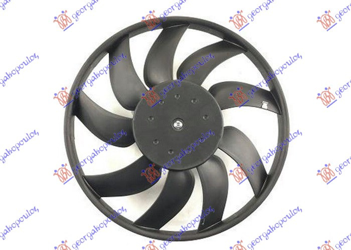 Ventilator (Motor + helikë) 1.8-3.5 benzinë - 2.2-3.0 CDI dizel (320mm) (2 pinë)