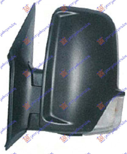 Pasqyrë elektrike -09 (me drita pulsuese) (А cilësi) (xham i lakuar)