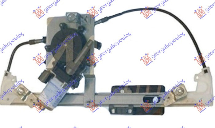 Ngritës/rregullator për dritaren e pasme elektrik 4/5 dyer (2 kabllo)