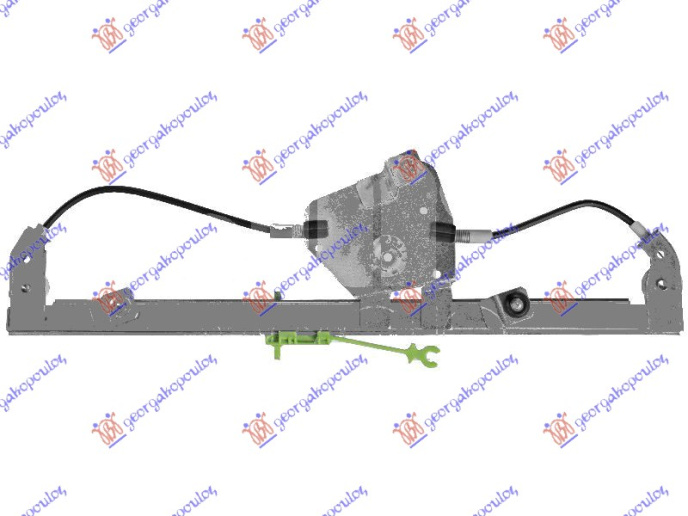 Ngritës/rregullator për dritaren e pasme elektrik (pa motor) (А cilësi)