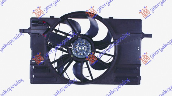 Ventilator komplet radiatori me motor (benzinë/dizel)