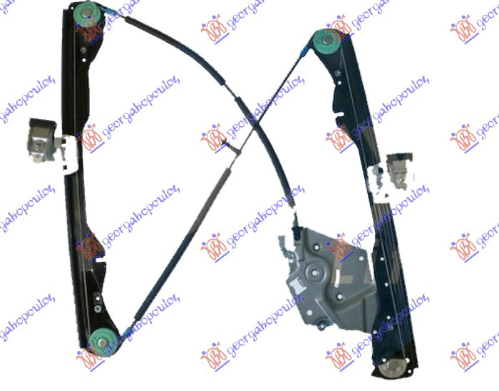 Ngritës/rregullator për dritaren e përparme elektrik (pa motor) (komfort)