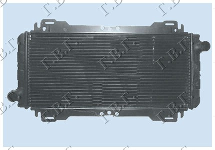 Radiator për motor 1,0-1,1CC (50x23)