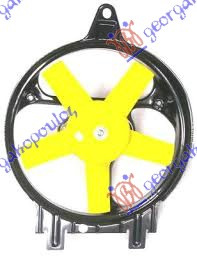 Difuzor/mbajtës për ventilator