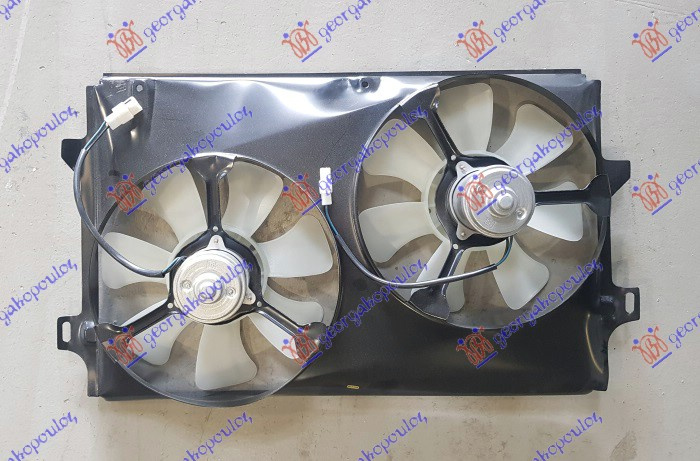 Ventilator për radiator me motor komplet