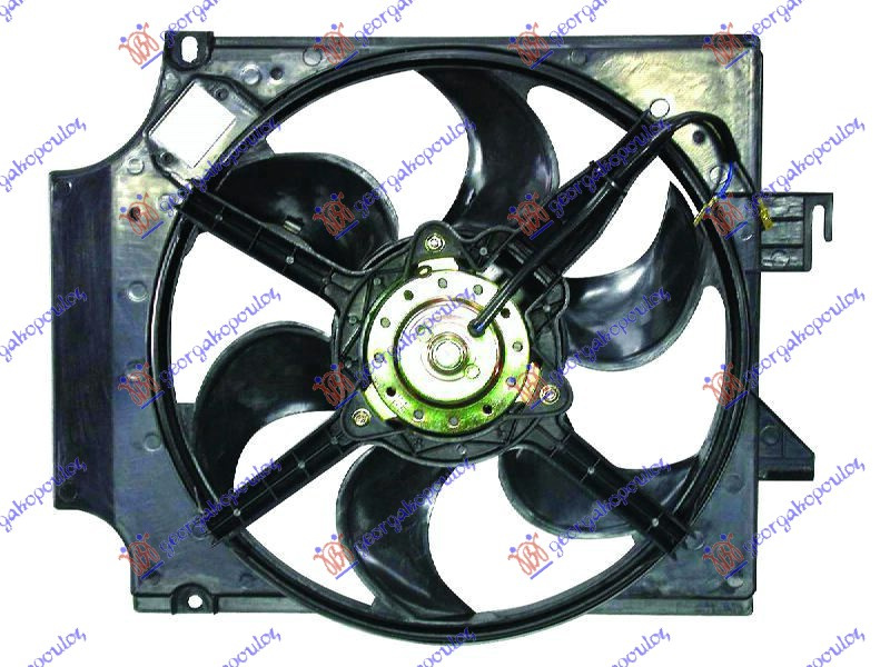 Ventilator për radiator me motor komplet (me kondicioner) 2.0 benzinë
