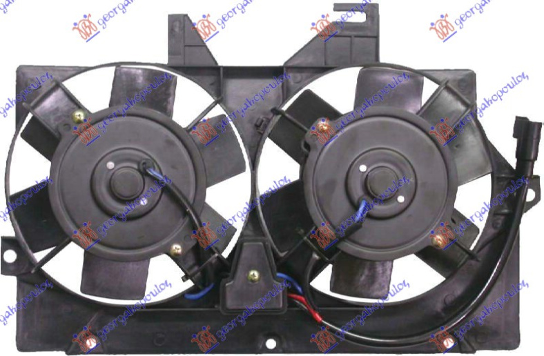 Ventilator për kondicioner (dopio) Komplet benzinë/dizel