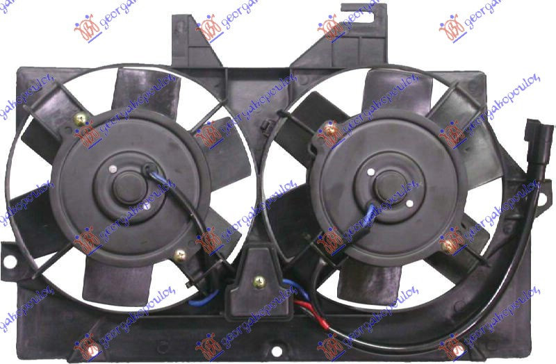 Ventilator për kondicioner (dopio) Komplet benzinë/dizel