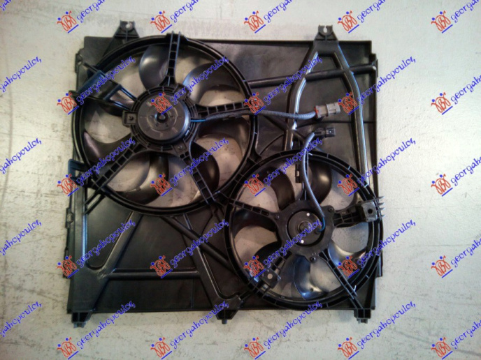 Ventilator komplet (dopio) benzinë/dizel (T.DOOWON)