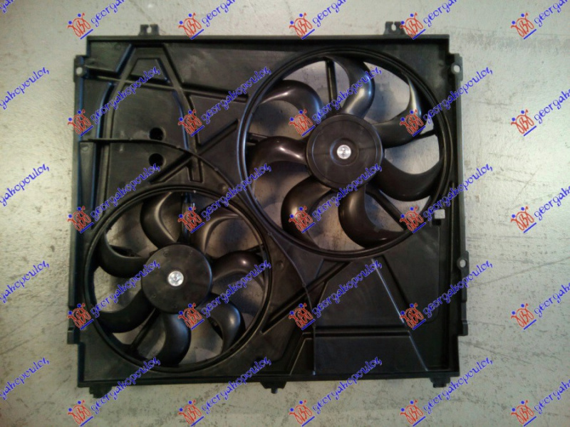 Ventilator komplet (dopio) benzinë/dizel (T.DOOWON)