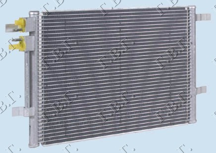 Radiator i kondicionerit benzinë (44x36)