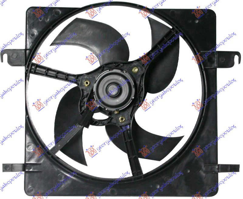 Ventilator për radiator me motor komplet (pa kondicioner) benzinë