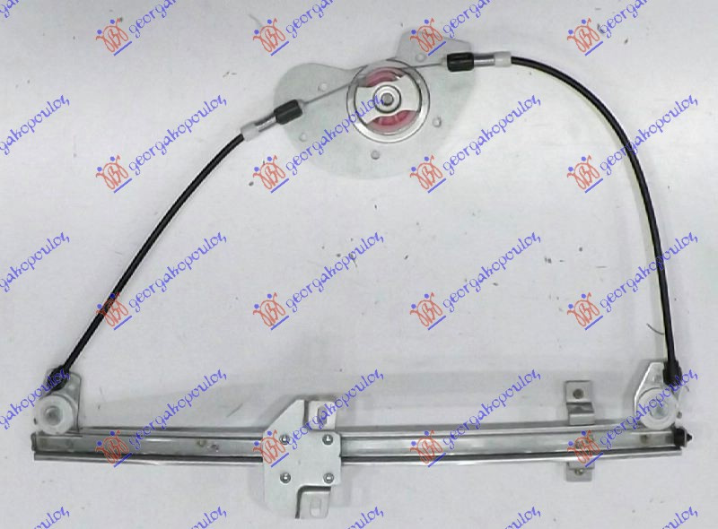 Ngritës/rregullator për dritaren e përparme elektrik (pa motor)