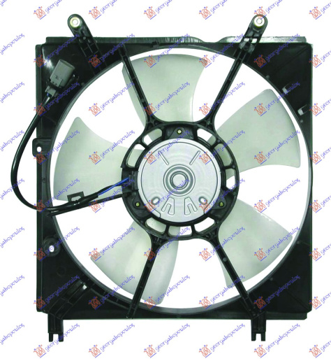 Ventilator për radiator me motor komplet benzinë/dizel
