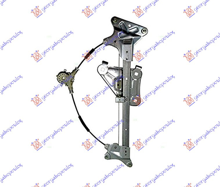 Ngritës/rregullator dritare elektrik (pa motor)