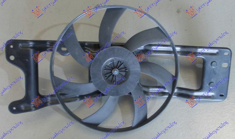 Ventilator për radiator me motor komplet (pa kondicioner) 1.4-1.6 benzinë