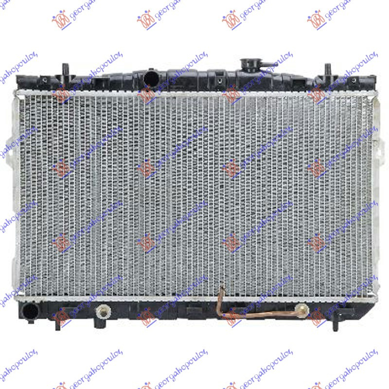 Radiator për motor 1,6-1,8-2,0 i 16V (37,5x67x26) (marsh automatik)