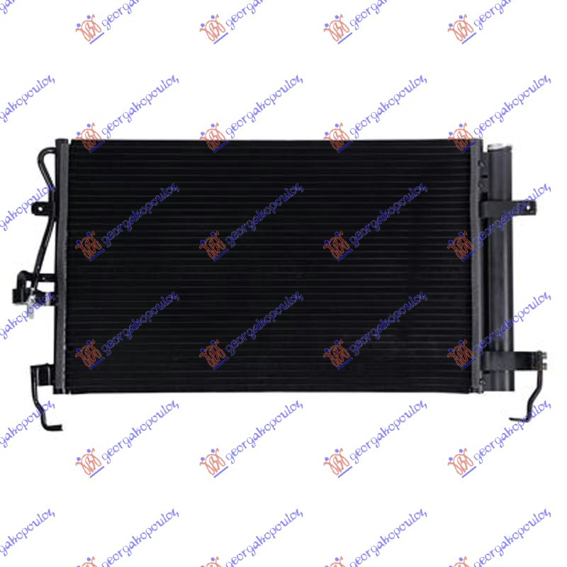 Radiator i kondicionerit të gjitha modelet benzinë - 2.0 CRDi dizel (575x358x16)