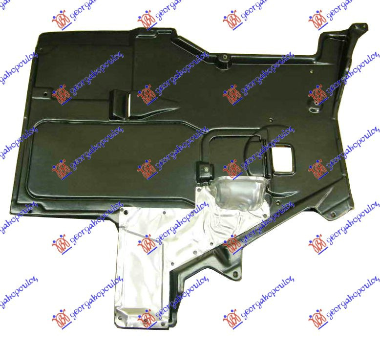 Mbrojtje/kapak nën motor plastik (pjesa e pasme)