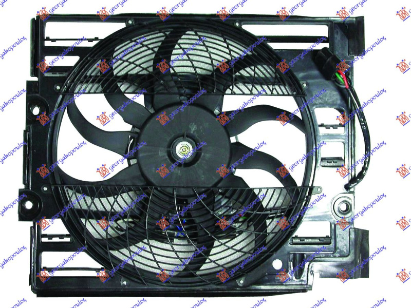 Ventilator komplet për kondicioner -98 (benzinë/dizel) (4 pinë)