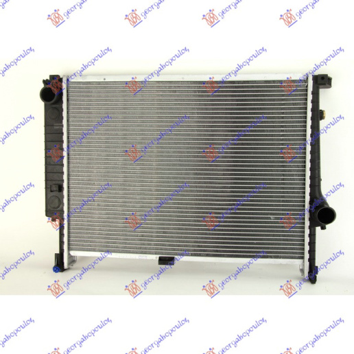 Radiator për motor 3.0 (M3) benzinë - 2.5 D dizel (marsh manual) (me/pa kondicioner) (550x410x40) (MAHLE BEHR)