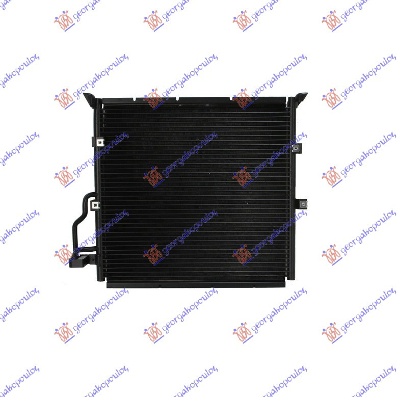 Radiator i kondicionerit benzinë -2,5TD (46x42,7x21) 95-97