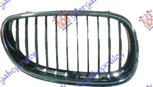 Maskë pvc/grilë (krom/me ngjyrë të zezë)