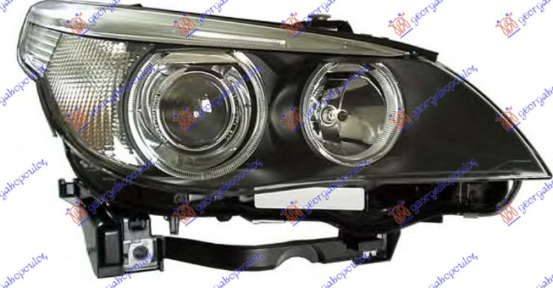 Fenerë bi-xenon 05-07 (sistem adaptues për ndriçim (afs) HELLA