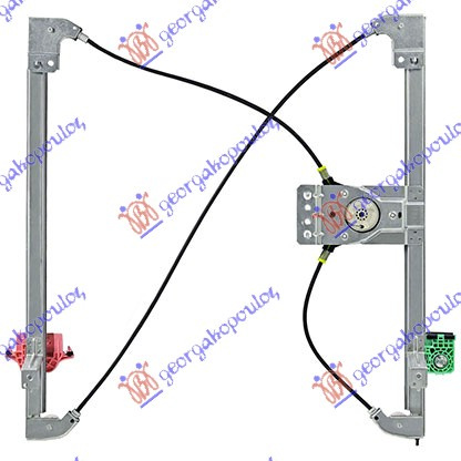 Ngritës/rregullator për dritaren e përparme elektrik (pa motor) (А cilësi)