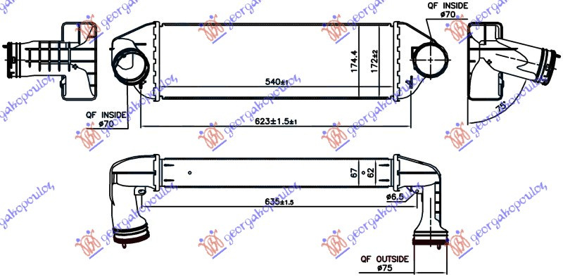Interkuler 3.0 sd/xDrive (540x172x67)