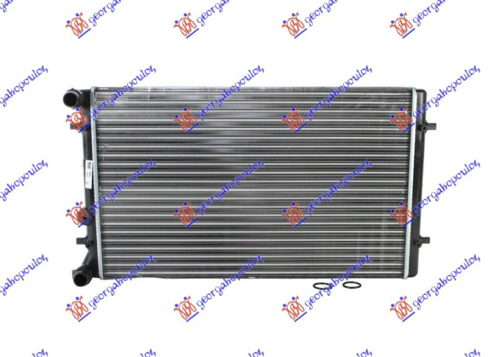 Radiator për motor të gjitha modelet benzinë/dizel (marsh manual/automatik) (me/pa kondicioner) (650x415x25) (VALEO CLASSIC)
