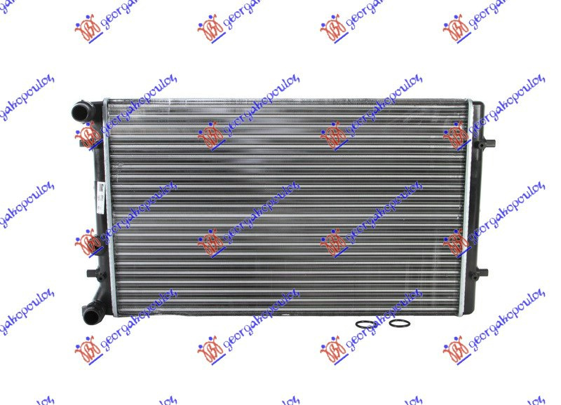Radiator për motor të gjitha modelet benzinë/dizel (marsh manual/automatik) (me/pa kondicioner) (650x415x25) (VALEO CLASSIC)
