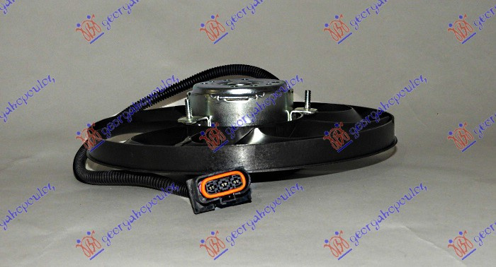 Ventilator për radiatorpër motor (Motor + helikë) (290mm) (220/60w) (3 pinë) (9 karcë)